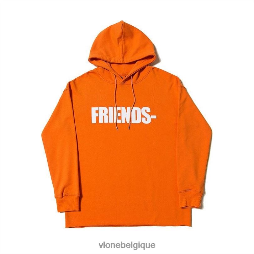 être Vlone Hommes sweat à capuche en coton amis 6V4D33 haut