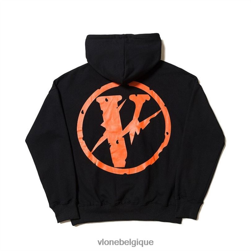 être Vlone Hommes sweat à capuche fragment agrafe 6V4D75 haut