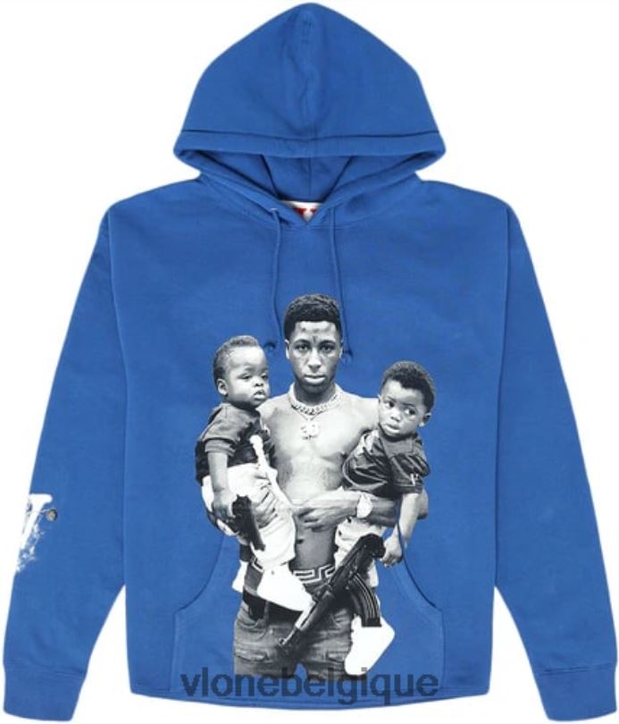 être Vlone Hommes youngboy nba kacey parle sweat à capuche 6V4D54 haut