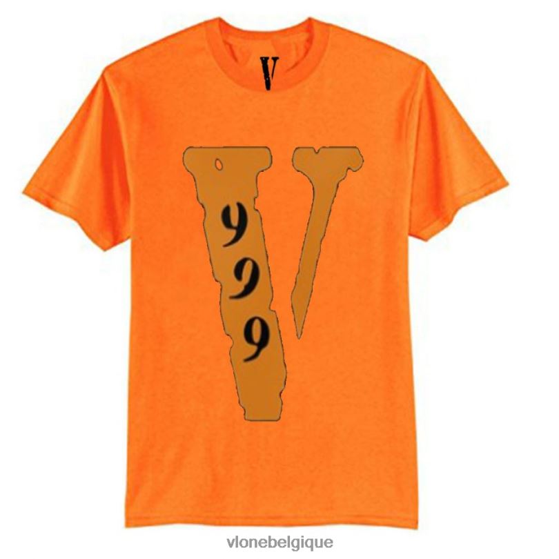 être Vlone Hommes 999 t-shirt partout 6V4D306 haut