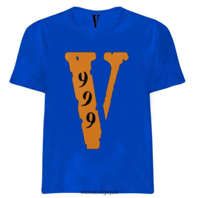 être Vlone Hommes 999 t-shirt partout 6V4D306 haut