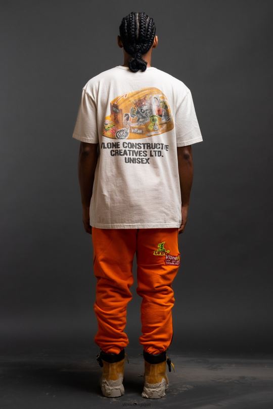 être Vlone Hommes construit un t-shirt 6V4D107 haut