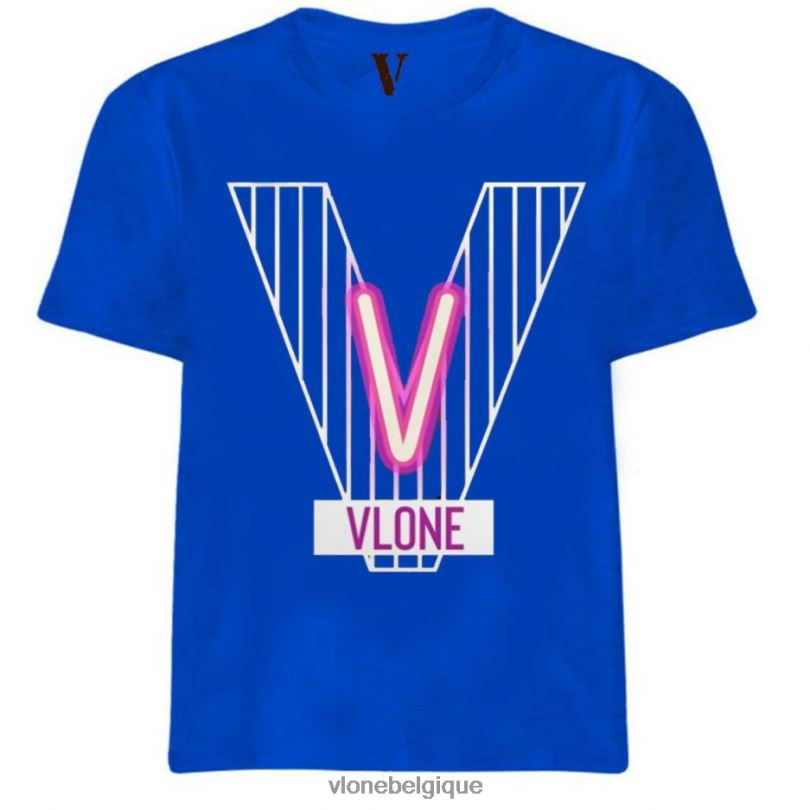 être Vlone Hommes t-shirt feu de chalet 6V4D274 haut