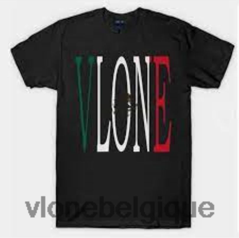 être Vlone Hommes t-shirt mexique 6V4D347 haut