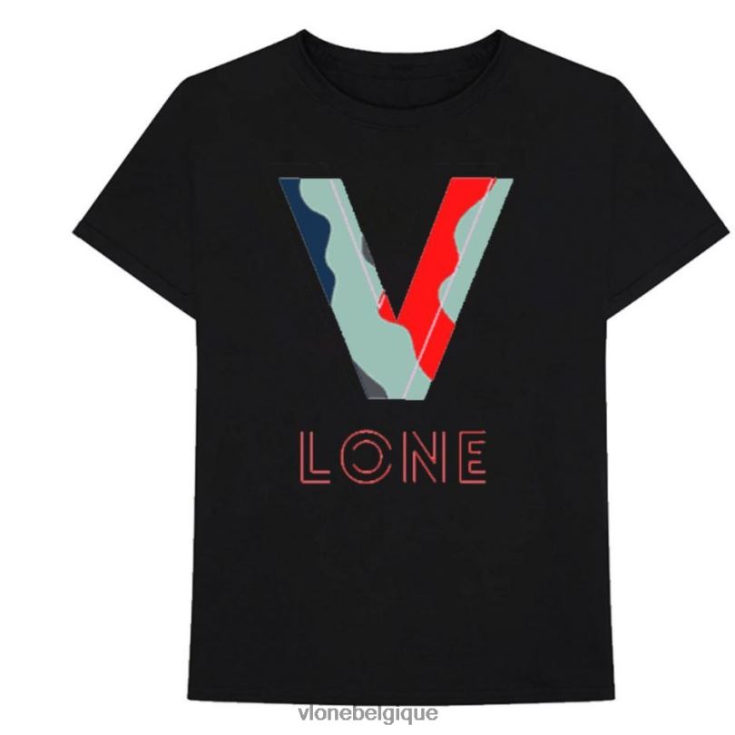 être Vlone Hommes t-shirt à motif camouflage 6V4D290 haut