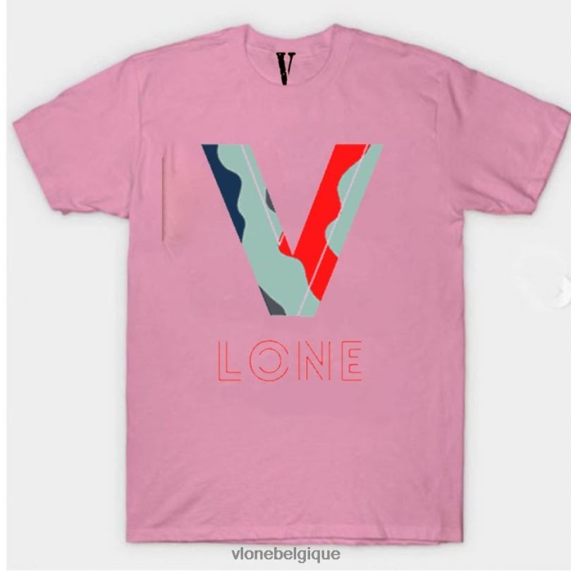 être Vlone Hommes t-shirt à motif camouflage 6V4D290 haut