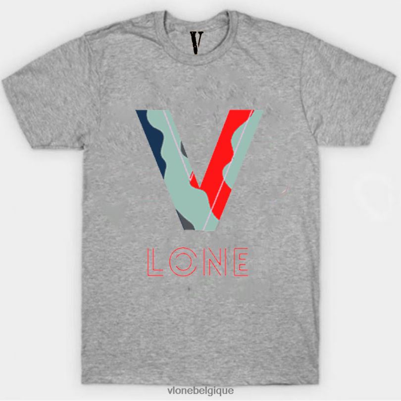 être Vlone Hommes t-shirt à motif camouflage 6V4D313 haut