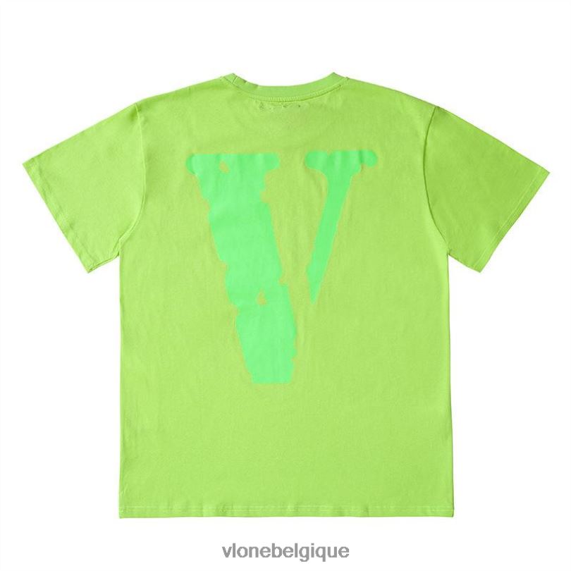 être Vlone Hommes t-shirt promevd vert 6V4D247 haut