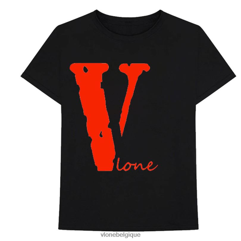 être Vlone Hommes t-shirt v solitaire 6V4D316 haut