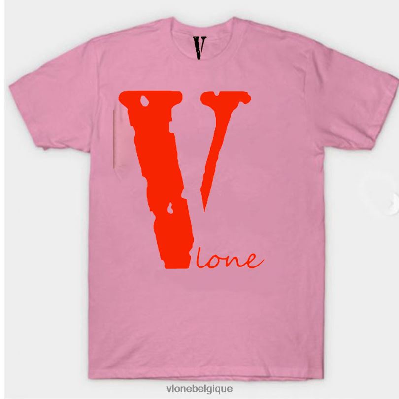 être Vlone Hommes t-shirt v solitaire 6V4D316 haut