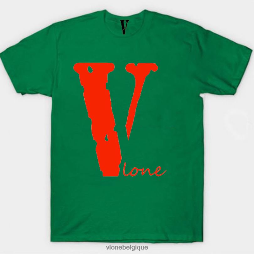 être Vlone Hommes t-shirt v solitaire 6V4D316 haut