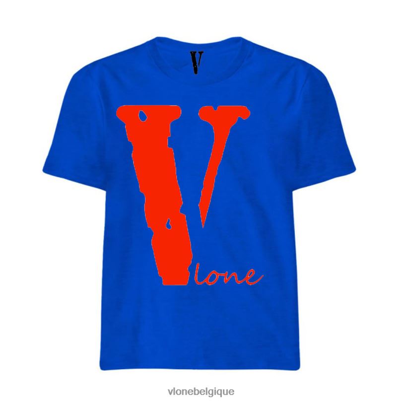 être Vlone Hommes t-shirt v solitaire 6V4D316 haut