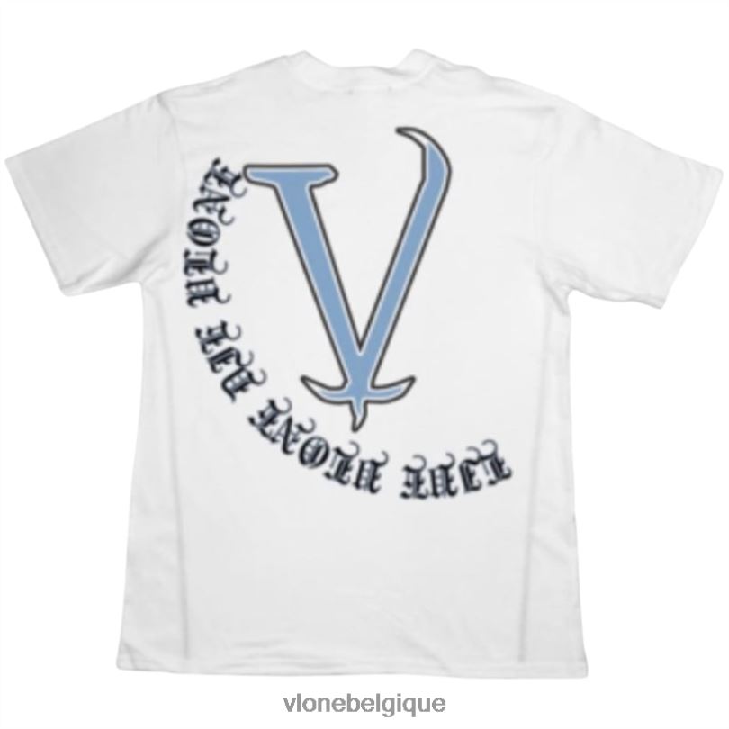 être Vlone Hommes tee-shirt graphique gothique sulfureux 6V4D193 haut