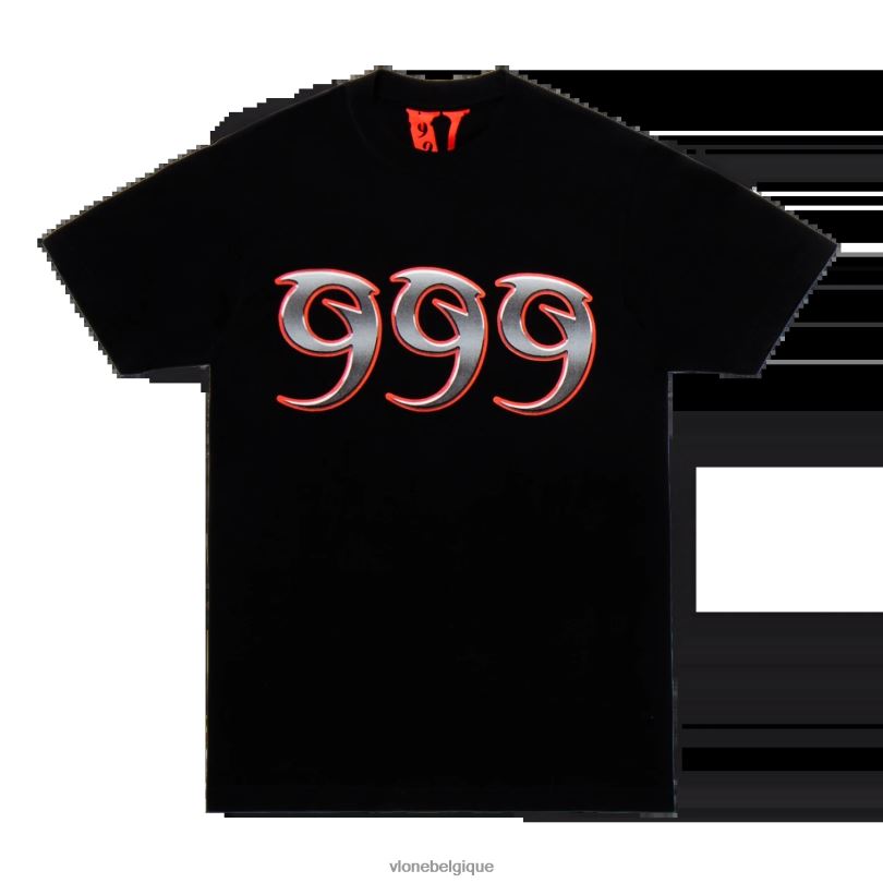 être Vlone Hommes tee-shirt juice wrld blade noir 6V4D121 haut