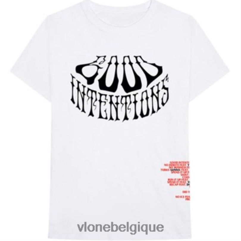 être Vlone Hommes tee-shirt mort de navigation 6V4D318 haut