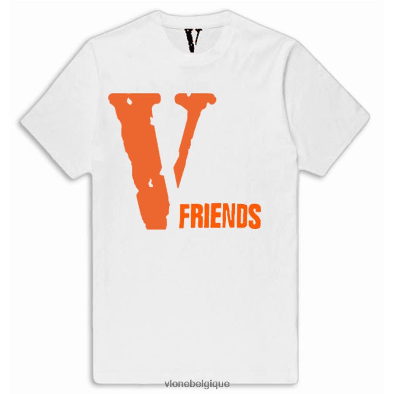 être Vlone Hommes v amis t-shirt devant 6V4D315 haut