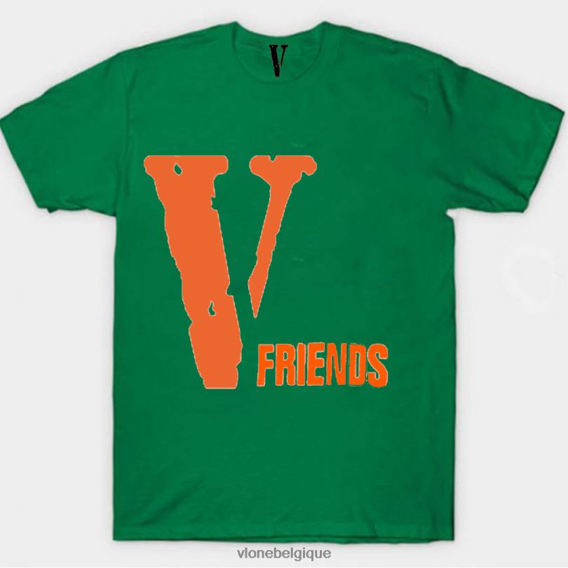 être Vlone Hommes v amis t-shirt devant 6V4D315 haut