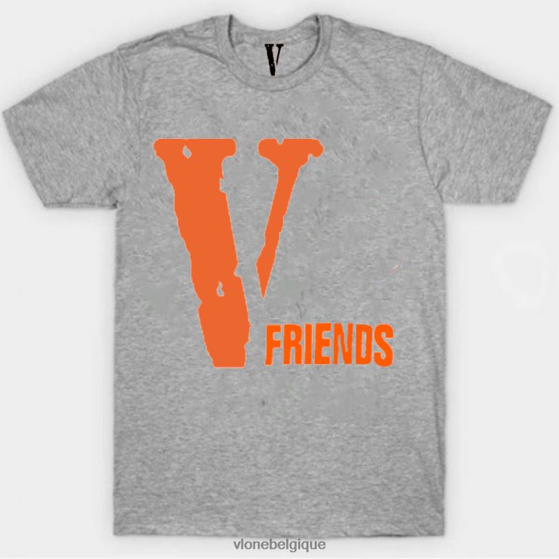 être Vlone Hommes v amis t-shirt devant 6V4D315 haut